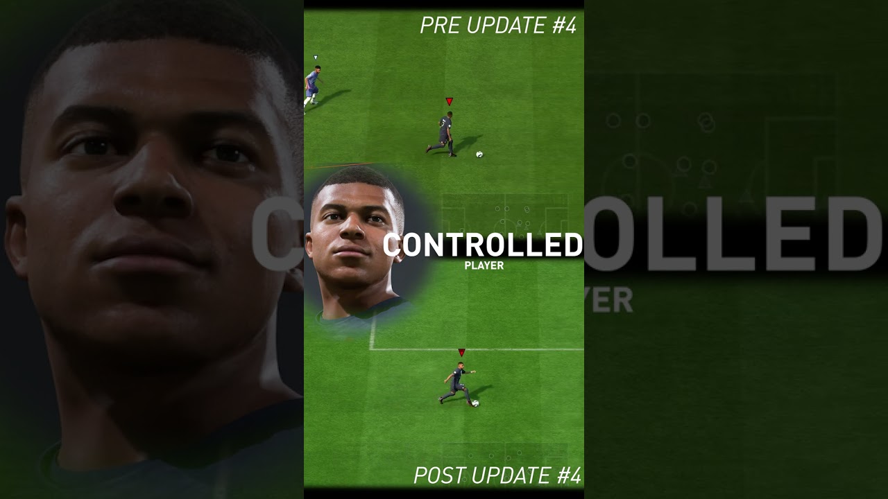 FIFA 23 - CONTROLLED Player Speed Test Comparison - BEFORE vs AFTER Update 4 