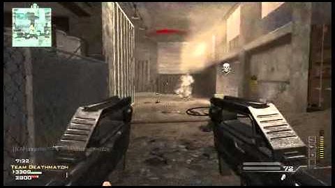 MW3 FMG9 Akimbo Triple Kill Game Play