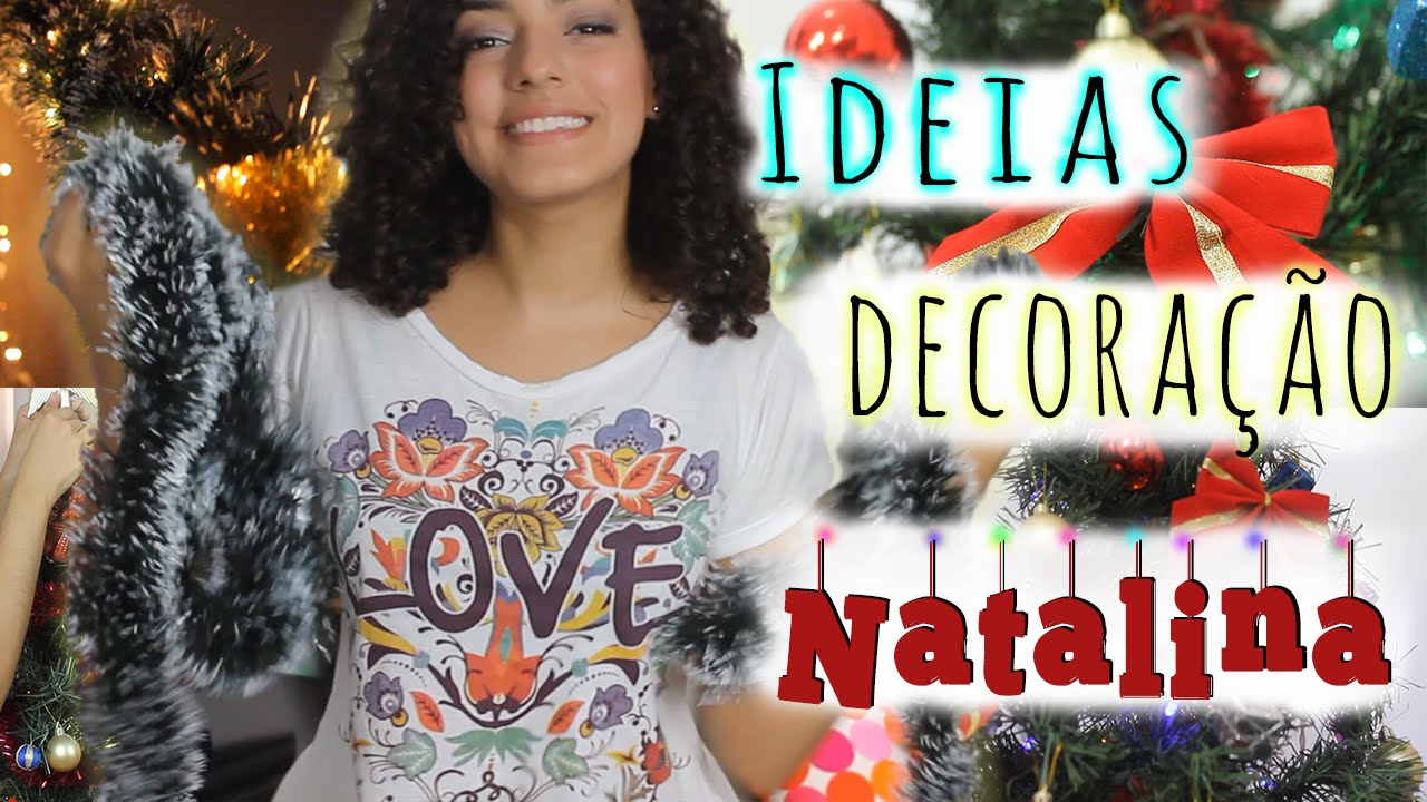 Ideias para Decorar a Casa no Natal ♥ - YouTube