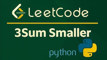 Leetcode 259 3Sum Smaller- Python Solution #leetcode #dataengineering #python