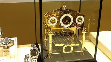 Comitti Congreve - Gold Plated clock for 11450 Euros