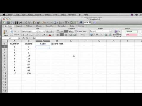 Video: Alin ang operator ng Excel para sa exponentiation?