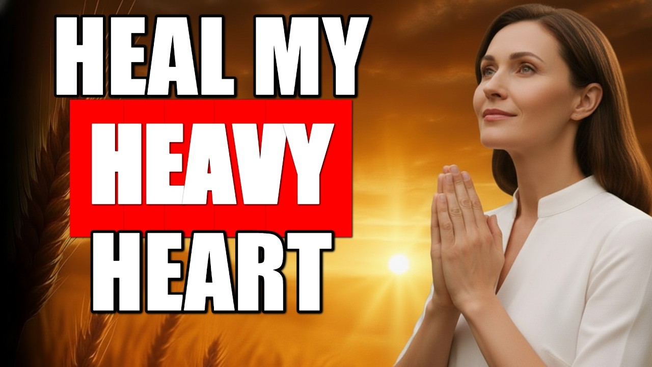 Healing Prayer for a Heavy Heart and Sadness | Comfort & Hope | Morning Prayer