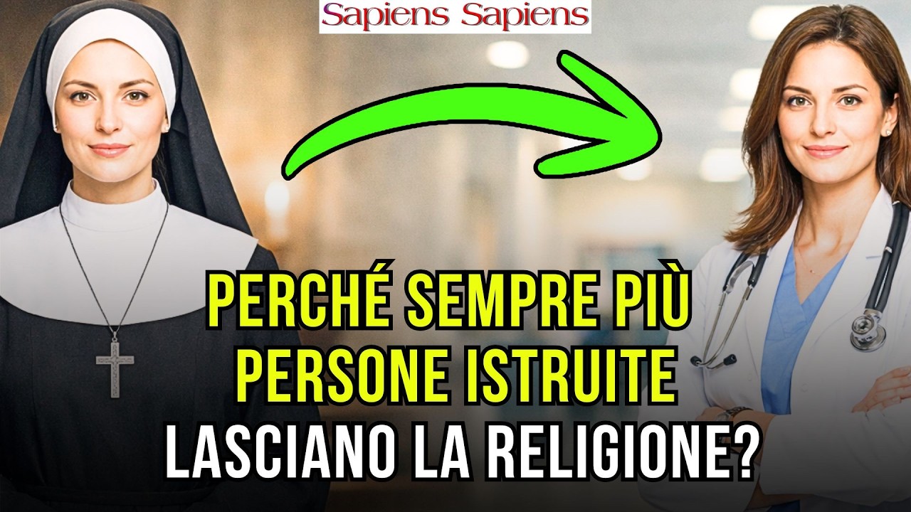 PERCHÉ SEMPRE PIÙ PERSONE ISTRUITE LASCIANO LA RELIGIONE?