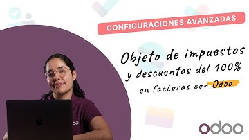 Belastingobject en 100% korting op facturen met Odoo (18.4+)