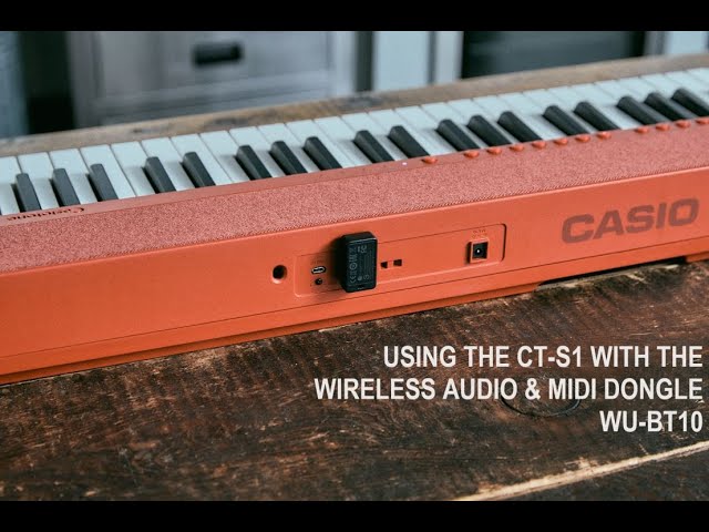 Бездротовий MIDI/аудіо адаптер CASIO WU-BT10
