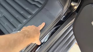 Replacing WeatherTech floor mats  w Tuxmat on 21 - 24 GMC Yukon XL Denali, installation, feedback