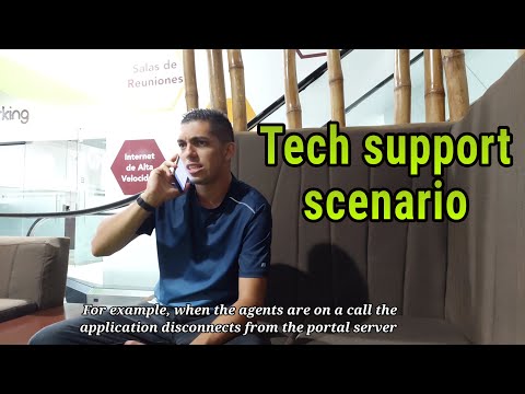 Call Center Conversation / Tech support issues