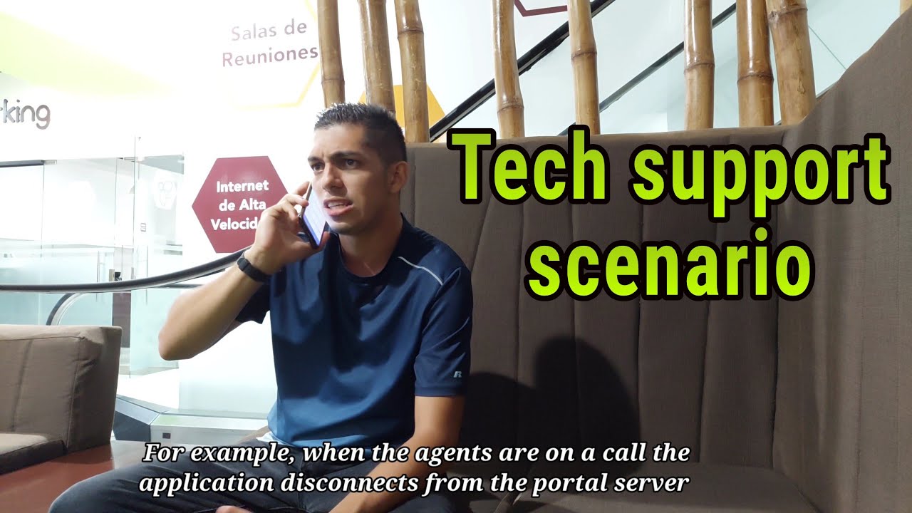 Call Center Conversation / Tech support issues