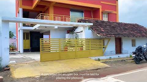 Sliding Gate With Roller Motor Explanation video