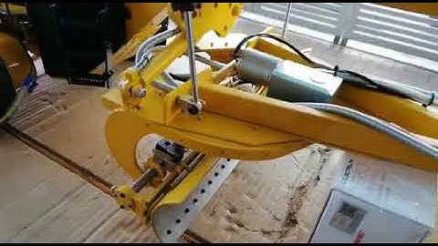 Blade rotation | RC Motor Grader | Scale 1:12