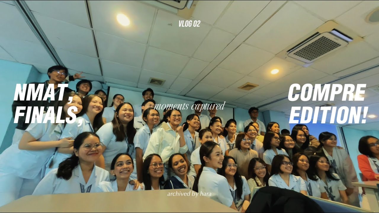 APMed memoirs | ep02: hell weeks edition ⤷ NMAT review, NMAT exam, finals and comprehensive exams