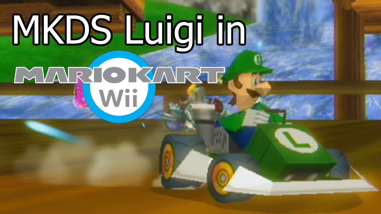 Mario Kart Wii Mod: MKDS Luigi