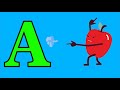 Phonics song  alphabet song  letter sounds  signing for babies chichoo tv  a to z alphabet