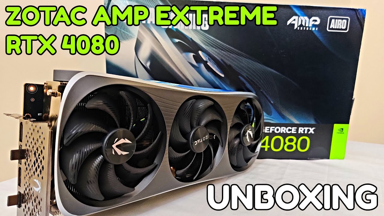 ZOTAC GAMING GeForce RTX 4080 16GB AMP Extreme AIRO