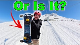 The Summerboard is not a Snowboard