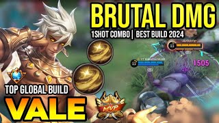 VALE BEST BUILD 2024 | BUILD TOP GLOBAL VALE GAMEPLAY | MOBILE LEGENDS✓