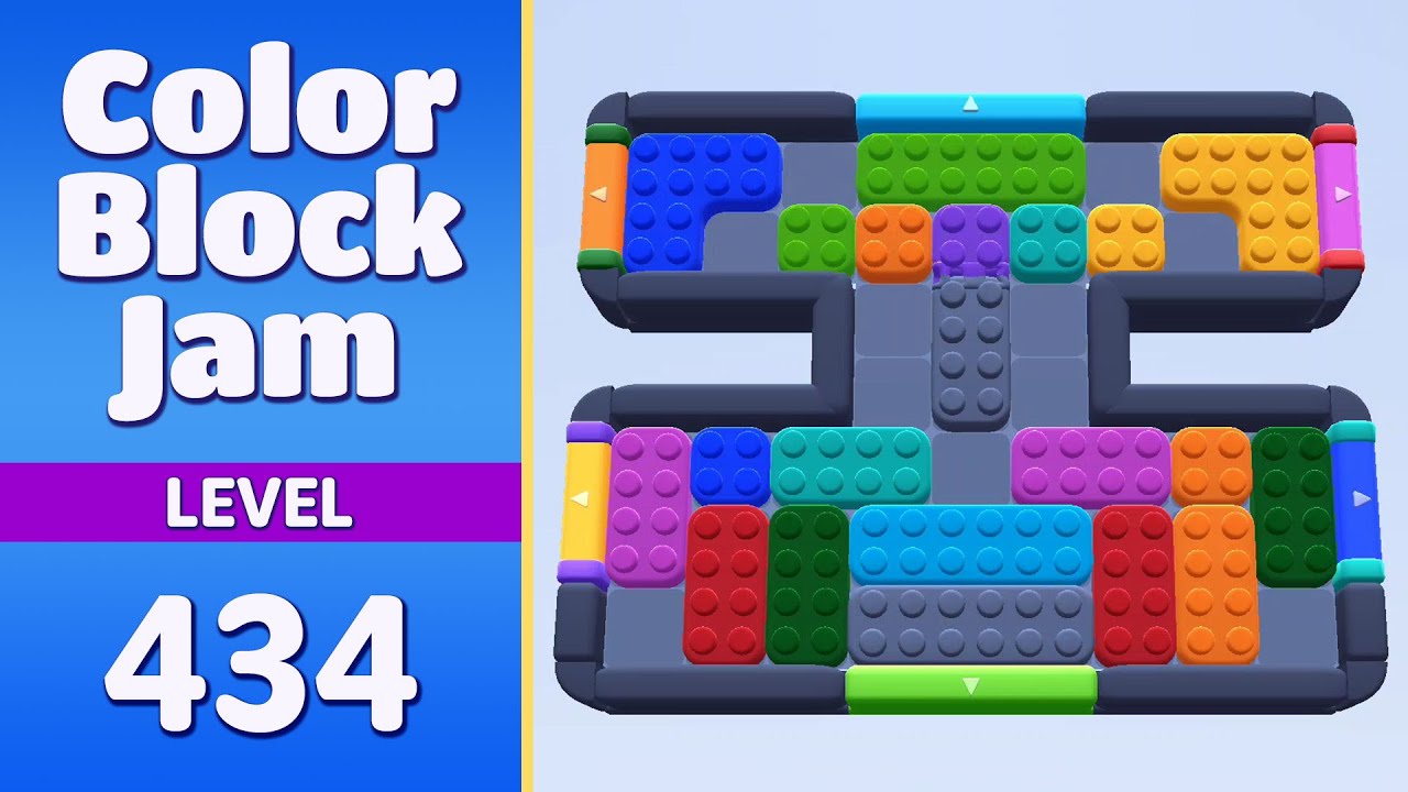 Color Block Jam Level 434 | Every Puzzle Solved! 🎯