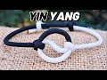 YIN YANG Friendship Bracelets - Simple Paracord Tutorial - Design by CbyS