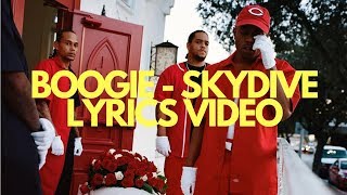 BOOGIE - SKYDIVE LYRICS VIDEO (Everythings For Sale)