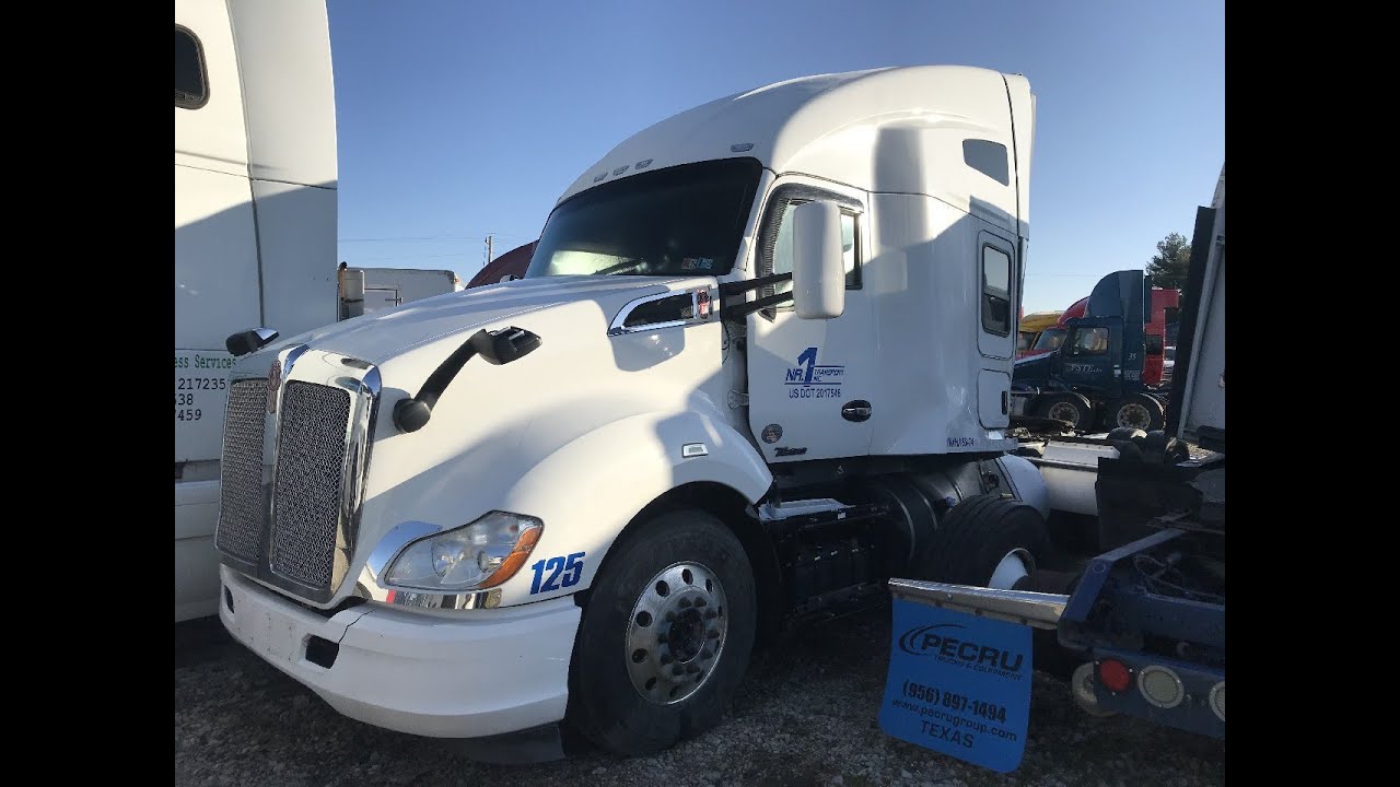 2017 Kenworth T680 - Parts Unit 17KN021 - YouTube