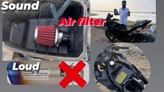 R15v3 Air Filter Change at Home | moxi Filter lnstalled |sound like Boom 💥 #viral #airfilters