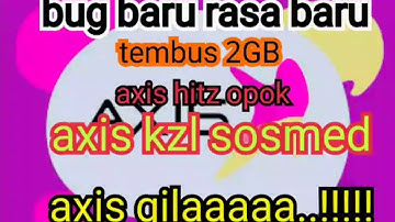 Bug baru axis hitz geratis menggunakan anonytun