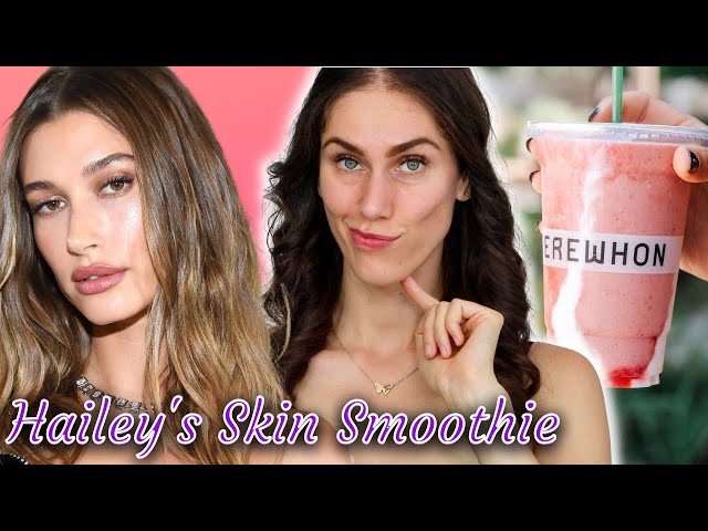 Can Hailey Bieber's $17 Smoothie Improve Your Skin? We Asked Experts