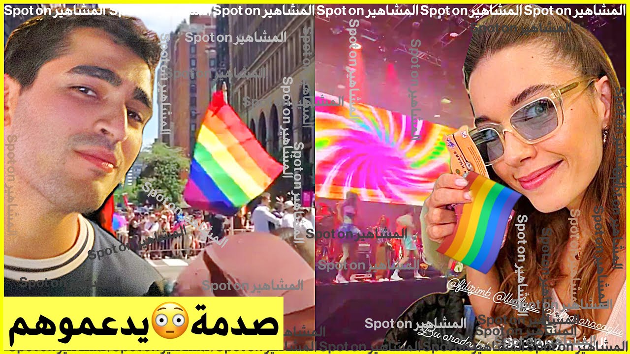 Афра Сараджоглу и Мерт Рамазан поддерживают гомосексуалистов и участвуют в фестивале в их поддержку