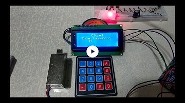 Кодовый замок на ардуино