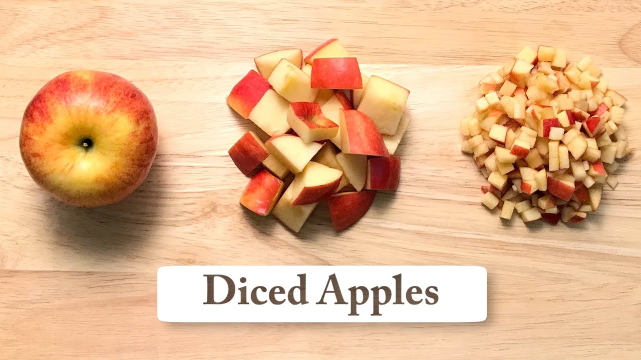 How to Cut an Apple 3 Ways