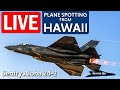 Livef22 f35 f16 and two a380  sentry aloha 20242  hawaii air national guard exercise