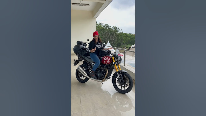 Fully Loaded Triumph Speed 400