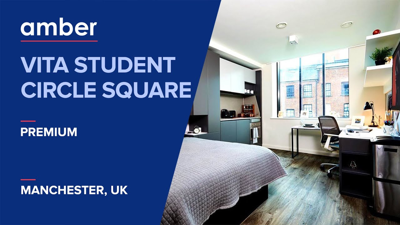 Premium | Vita Student Circle Square | Student Accommodation in Manchester | amber