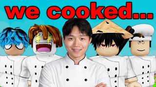 5 YouTubers Run the BIGGEST Restaurant in Roblox