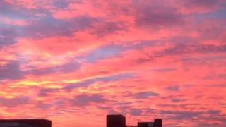 Sunrise Wake And Take Cloud Action