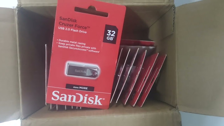 Sandisk cz71 cruzer force đánh giá năm 2024