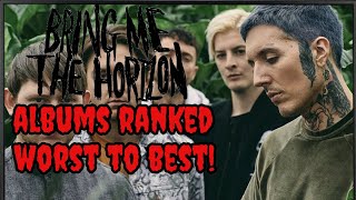 Bring Me the Horizon ALBUMS RANKED (WORST TO BEST)