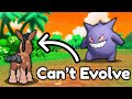 Pokemon but they can&#39;t evolve