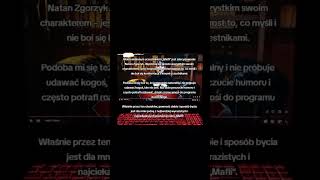 Natan Zgorzyk - moja ulubiona postać w „Mafii"