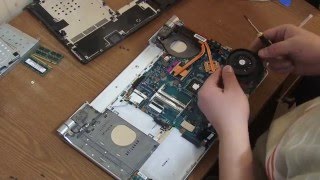 Разборка и чистка ноутбука Sony VAIO PCG-3D4P