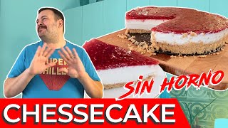 CHEESECAKE pastel de queso ♨️ SIN HORNO | Receta Fácil | Tenedor Libre