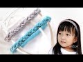 How To Make Braid Headband - Thin Bandana Headband