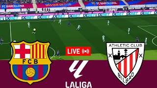 Live Barcelona Vs Athletic Clube La Liga 2526 Full Match - Video Game Simulation