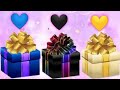 🎁 CHOOSE YOUR GIFT 🎁 ELIGE TU REGALO ✨ !ENJOY! 💙🖤💛