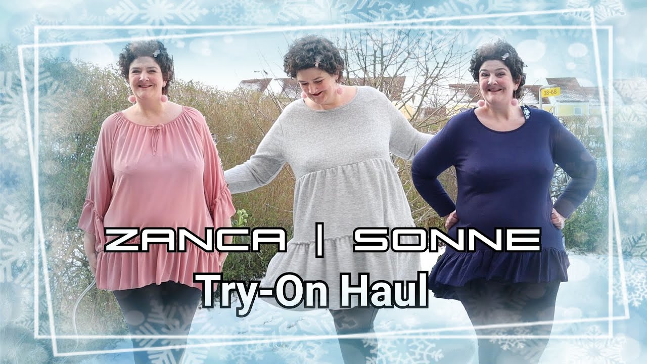 Påstand Kollegium Watchful Zanca Sonne Plus Size Try On Haul - YouTube