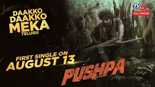 Pushpa First Single Song Announcement Video | Icon Star Allu Arjun | Devisri Prasad | TV5 Tollywood