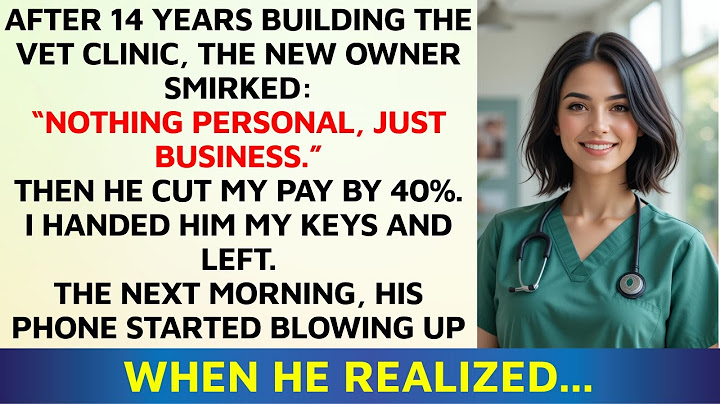 After 14 Years, They Wanted Me to Take 40% Less Pay—I Walked, Then This Happened | Storytime