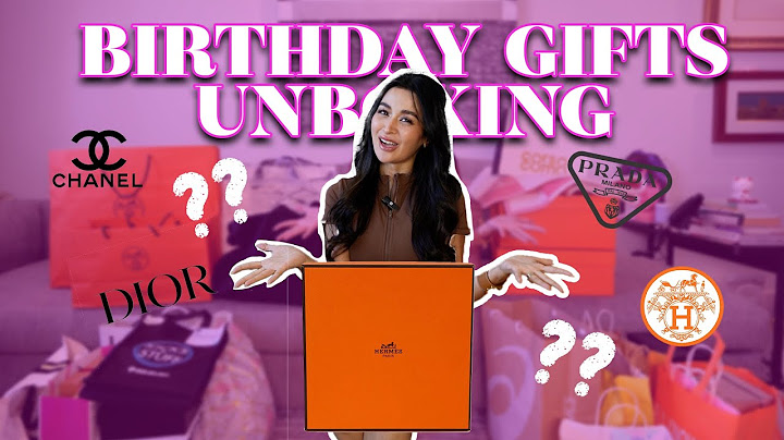 My Husband's HERMES BAG gift | Unboxing Birthday Gifts | Kris B, your ultimate SHE-zum! 🌻