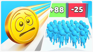 Count Master VS Coin Rush 3D - All ASMR Android Gameplay, New Update